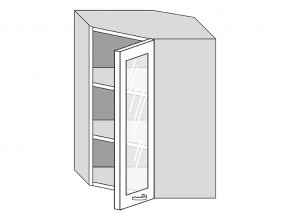 19.60.3у Шкаф настенный (h=913) угловой на 600мм со стекл. дверцей в Красноуральске - krasnouralsk.magazin-mebel74.ru | фото
