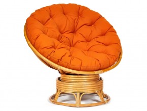 Кресло-качалка Papasan w 23/01 B с подушкой Honey, ткань Оранжевый в Красноуральске - krasnouralsk.magazin-mebel74.ru | фото