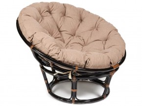 Кресло Papasan 23/01 W с подушкой Antique brown, экошерсть Коричневый в Красноуральске - krasnouralsk.magazin-mebel74.ru | фото