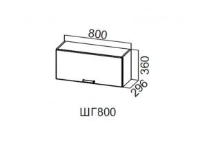 ШГ800/360 Шкаф навесной 800/360 (горизонт.) в Красноуральске - krasnouralsk.magazin-mebel74.ru | фото